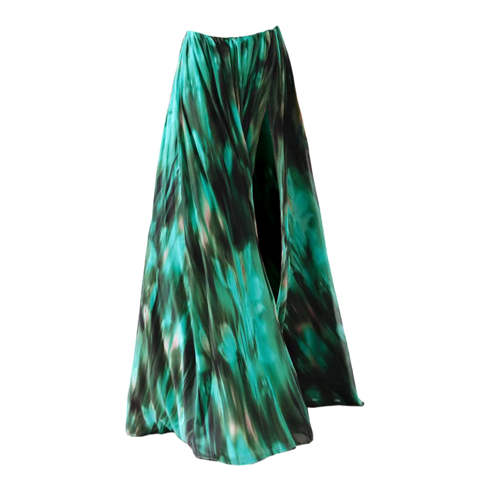 Starfish Decoration Print Hollow-out Flared Skirt Swimsuit Set Starfish Decoration Print Hollow-out Flared Skirt Swimsuit Set
