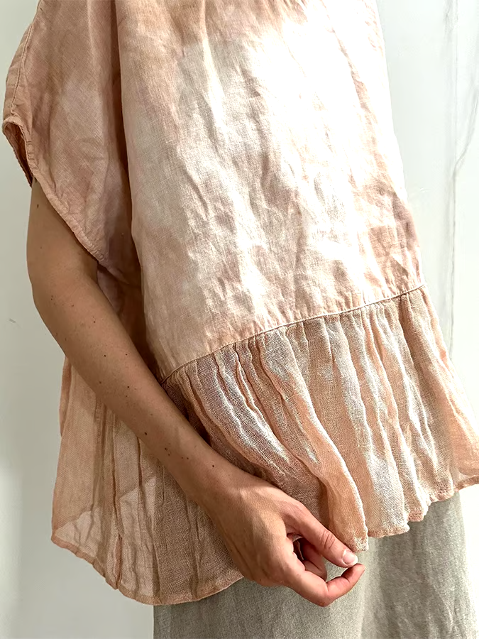 Women's Summer Cotton&Linen Sleeveless T-Shirt Women's Summer Cotton&Linen Sleeveless T-Shirt