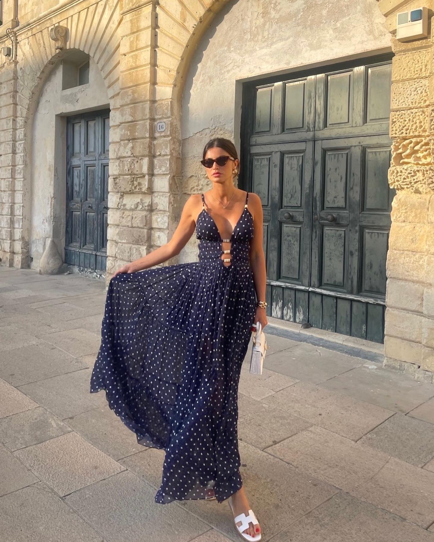 Hollowout Two Piece Swimsuit Set