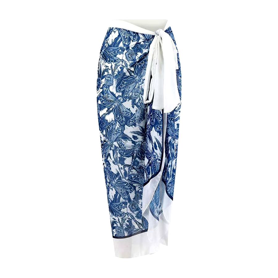 Blue Dragonfly High Waist Swimsuit Set Blue Dragonfly High Waist Swimsuit Set